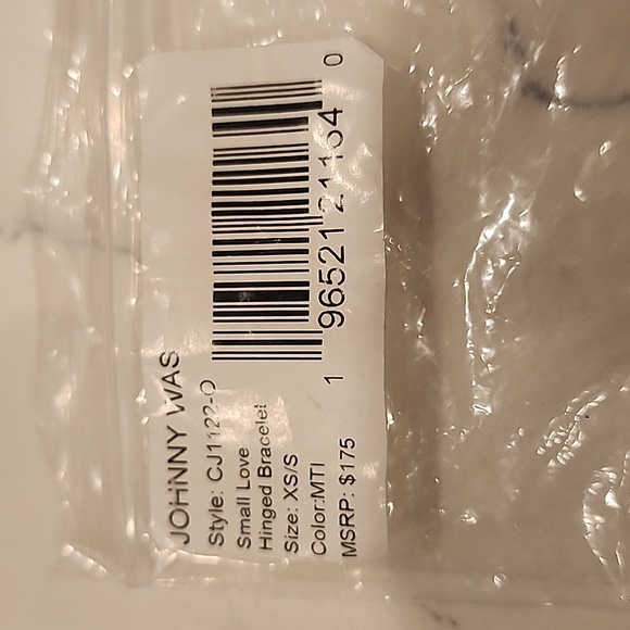 NWT JOHNNY WAS BRACELET SIZE - Picture 6 of 6